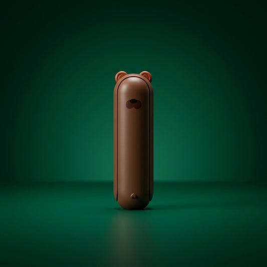 ZacPets™ Portable Foldable Pocket Fur Roller - Dark Brown Edition