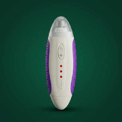 ZacPets™ Ultra-Quiet LED Electric Nail Grinder - Oval Purple Edition